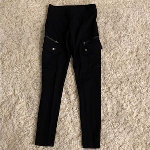 Express mid rise cargo leggings size small